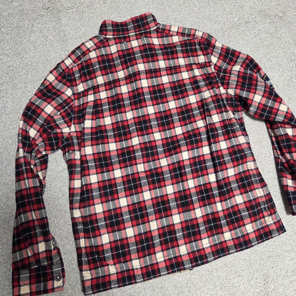 Simple Life 플란넬 체크 셔츠 자켓 L(100) 상품이미지7