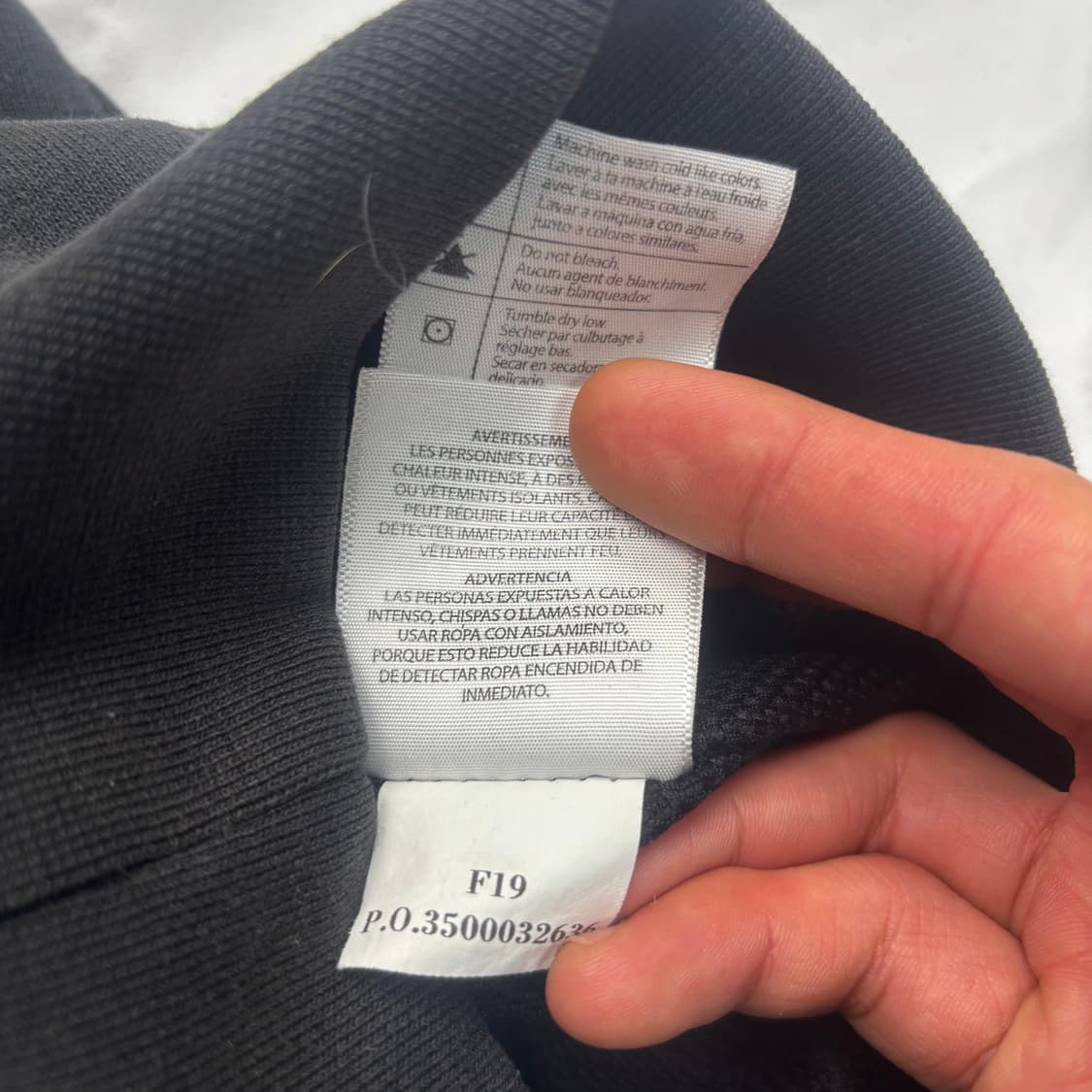 칼하트 블랙 써멀 후드집업 L 상품이미지10