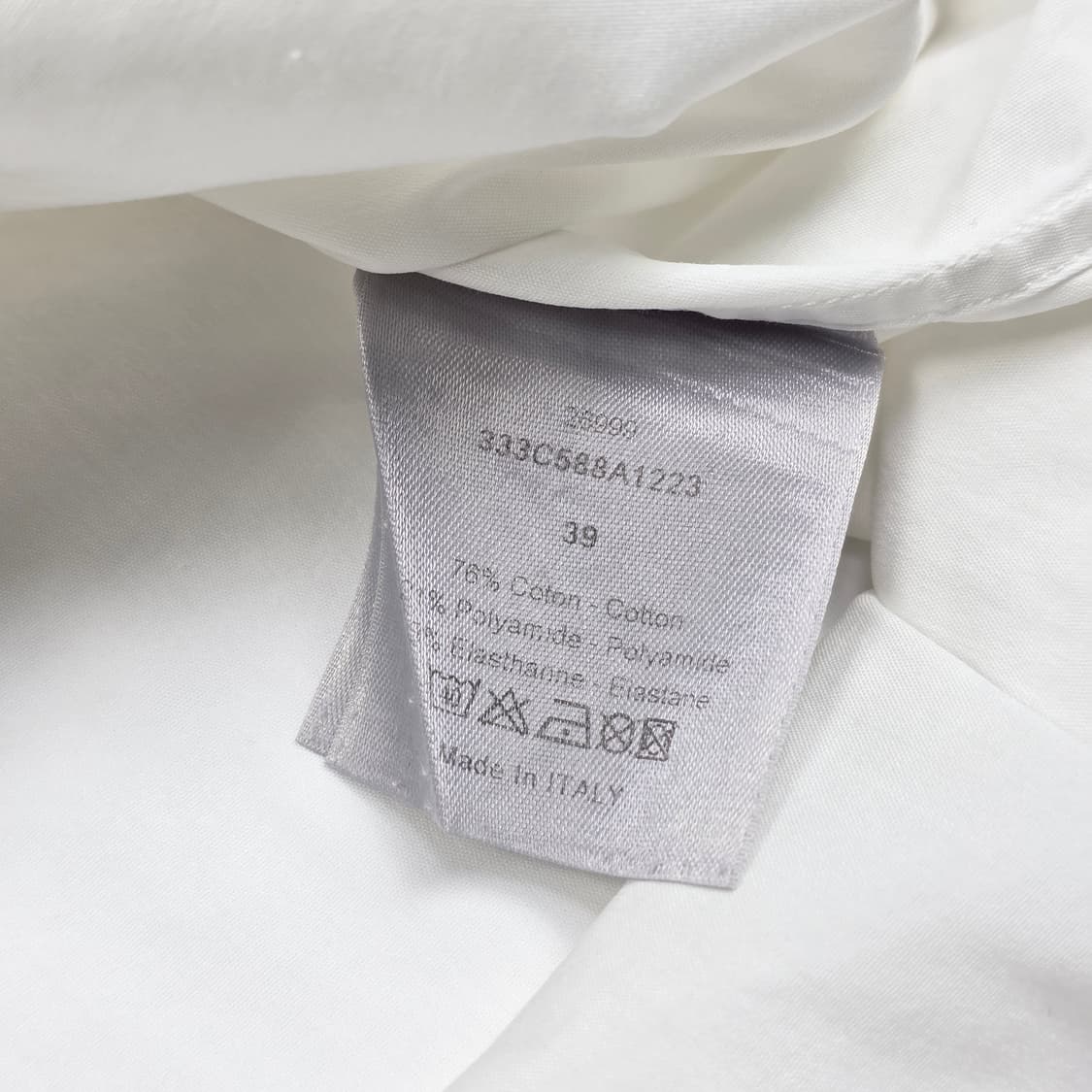 디올 무지 포플린 셔츠 상품이미지7