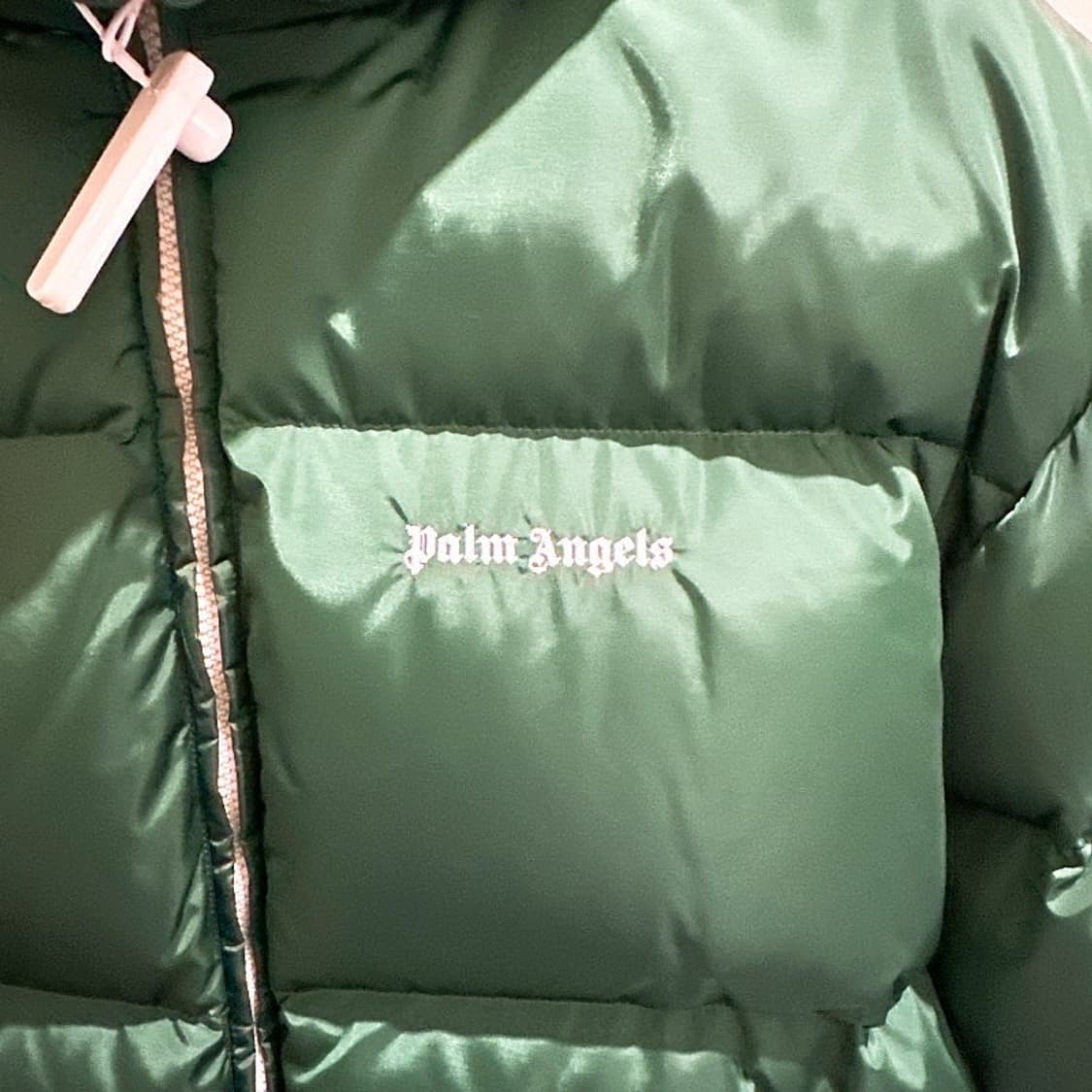 (정품/새상품) 팜 엔젤스 남성 그린 구스다운 패딩 점퍼 상품이미지2