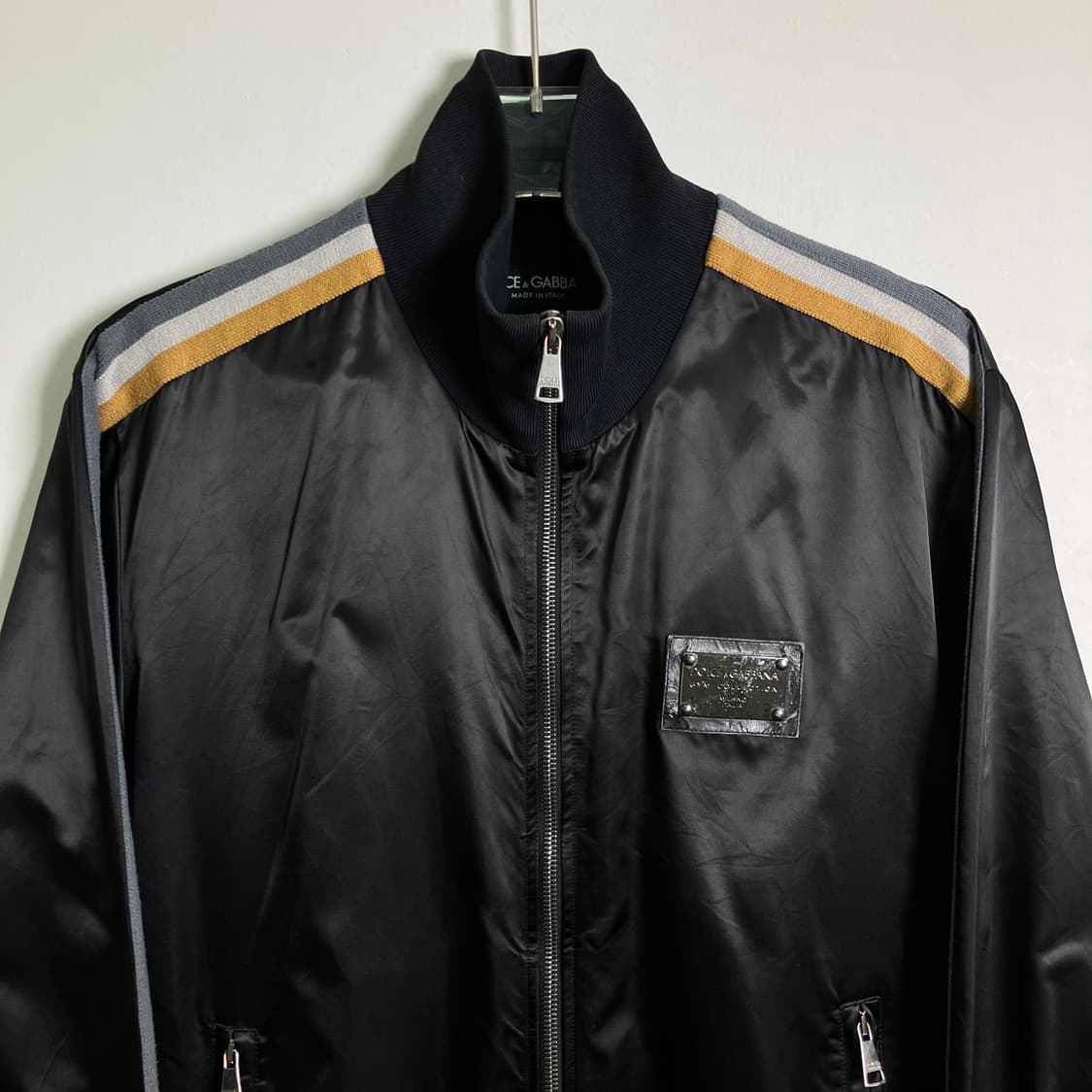 D&G 돌체앤가바나 블랙 블루종 자켓 44 상품이미지4