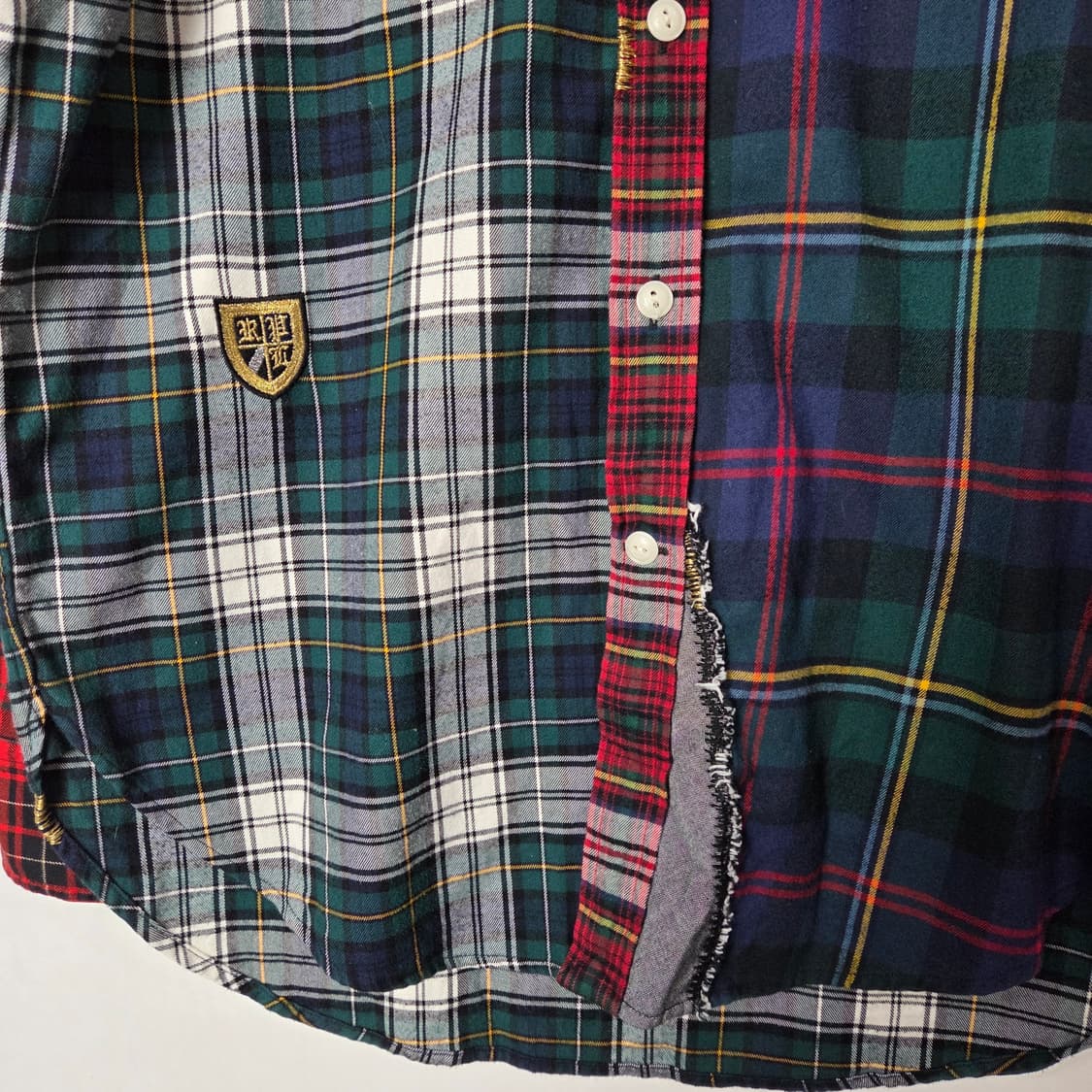 [POLO] 폴로랄프로렌 패치 격자무늬 플란넬 셔츠 상품이미지4