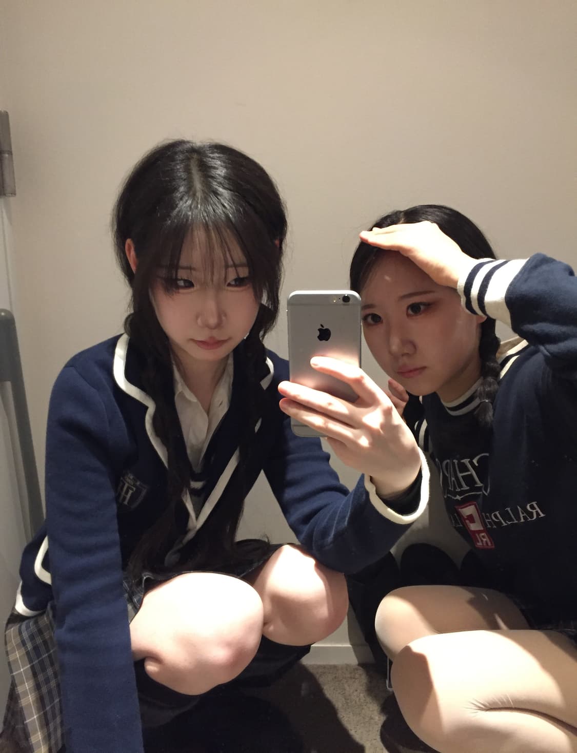 JK 니혼진 프레피 빈티지 코디셋 (착샷o) 상품이미지4