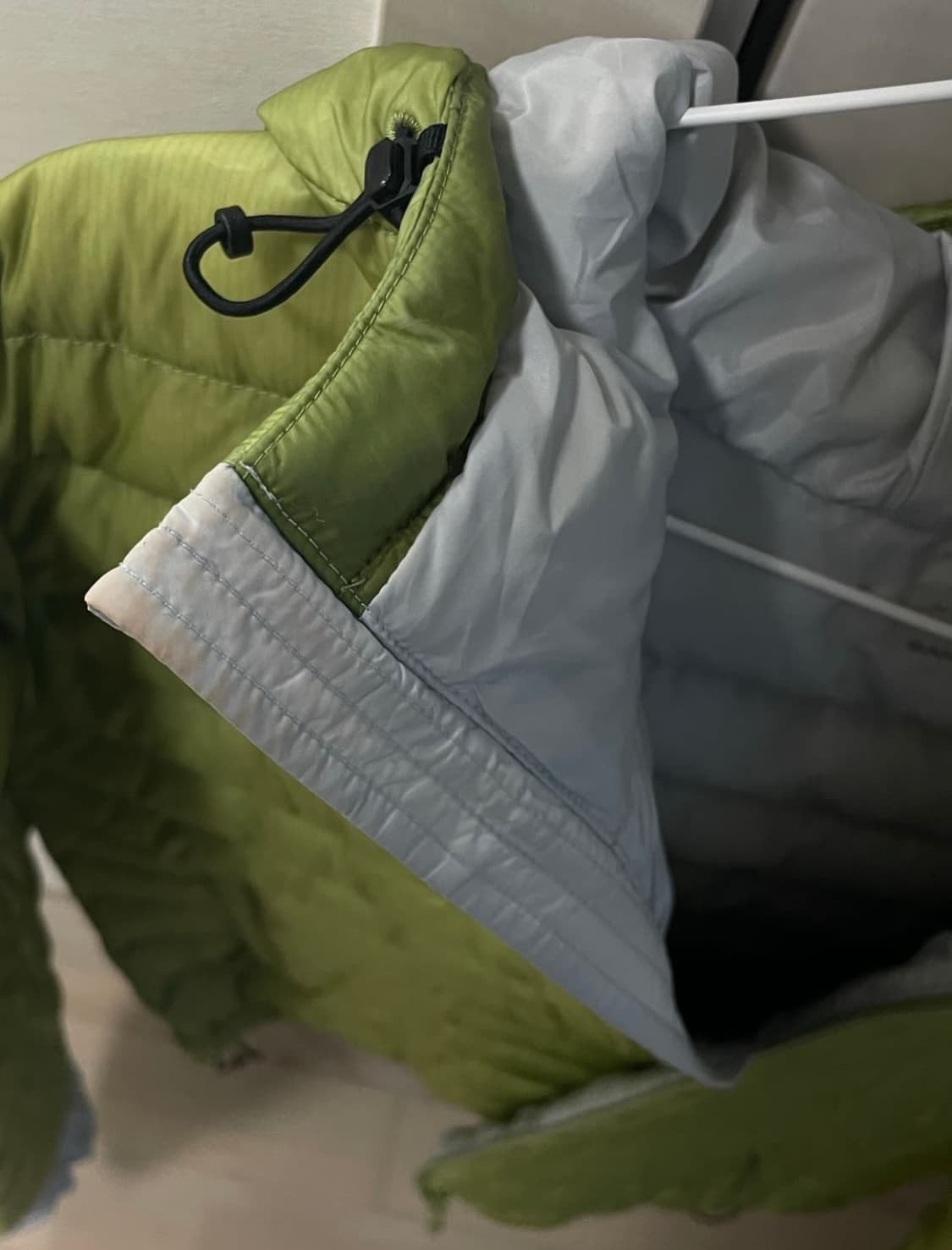 산산기어 23fw 서픽스 푸퍼 자켓 라이트그린 상품이미지3