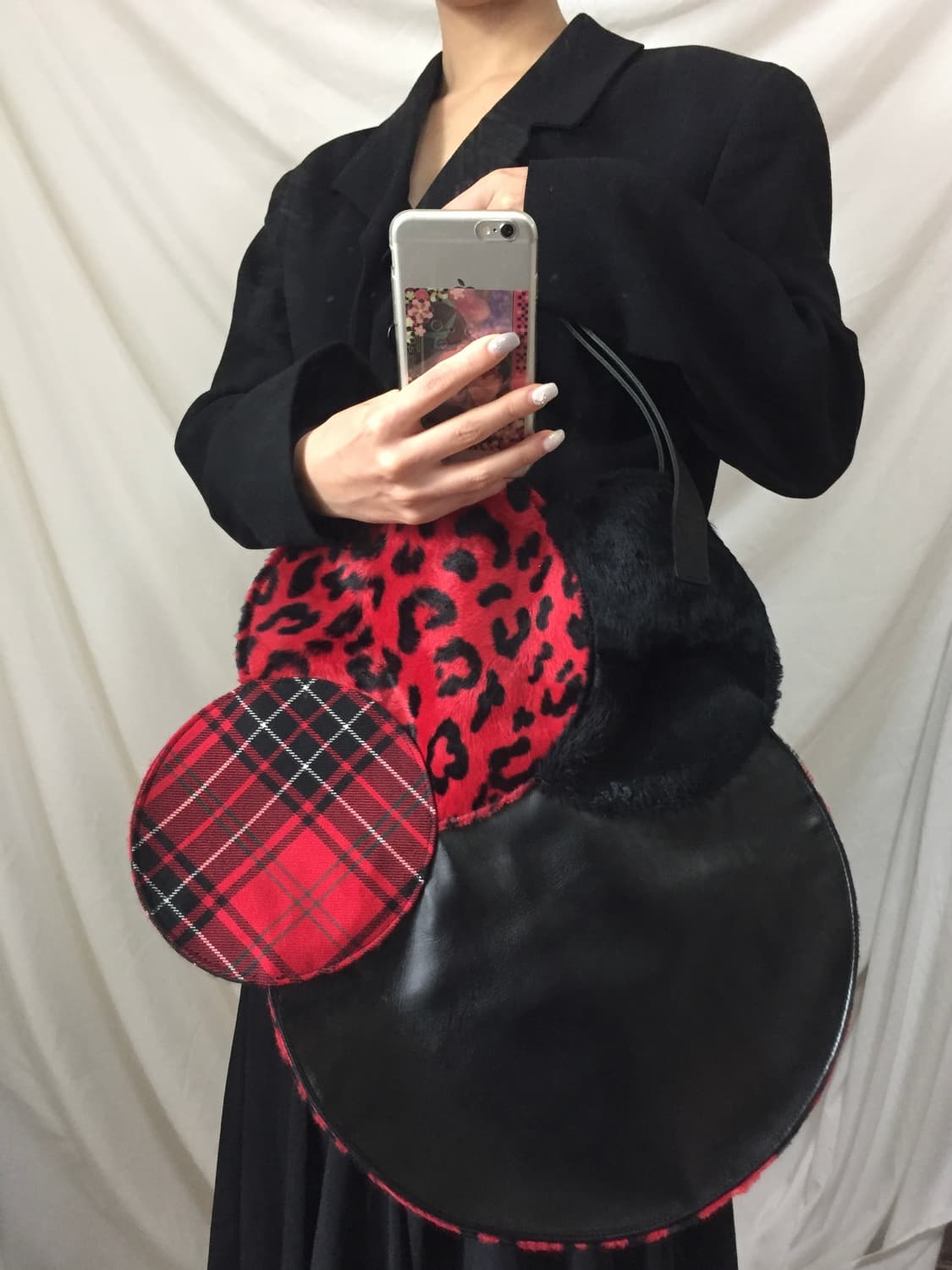 준야 와타나베 꼼데가르송 서클 패치워크 토트백 상품이미지6