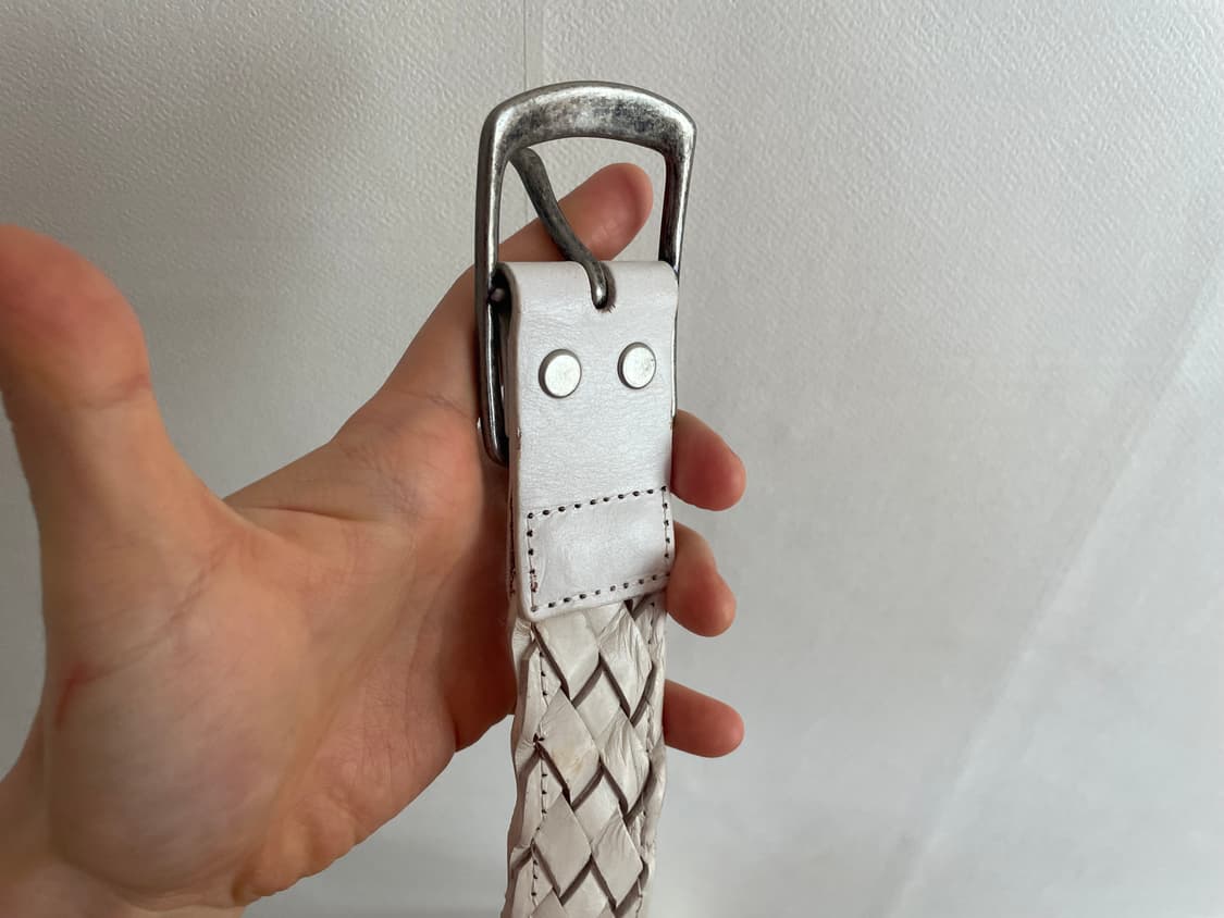 hawk company white belt 상품이미지3