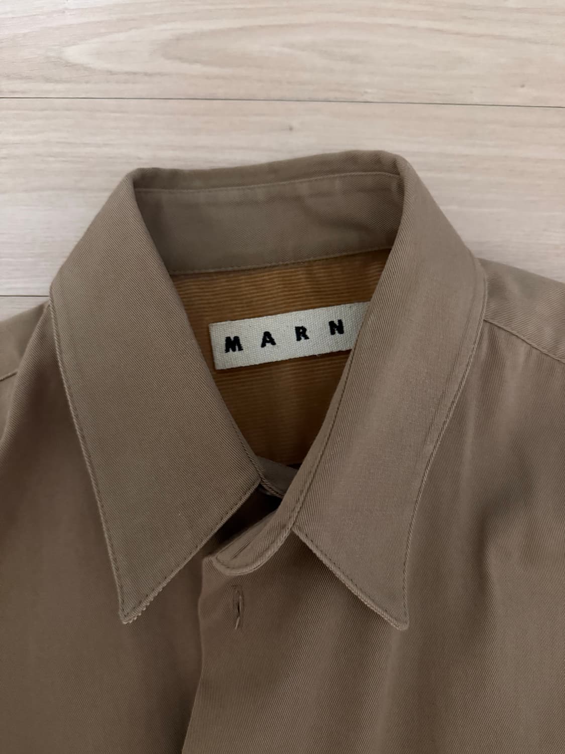 마르니 셔츠 브라운 상품이미지3