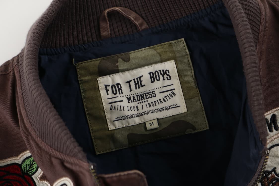 [M] 더매드니스 MA-1 패치업 봄버자켓 상품이미지4