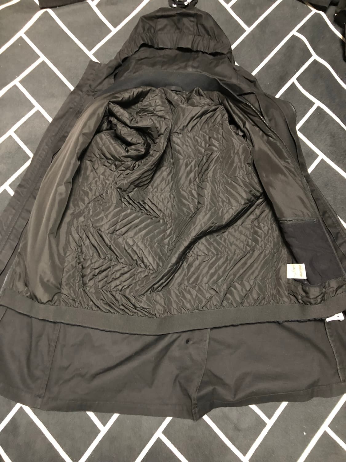 띠어리 2in1 야상트렌치 코트 / 몽클레어 솔리드 타임 시스템 우영미 상품이미지6