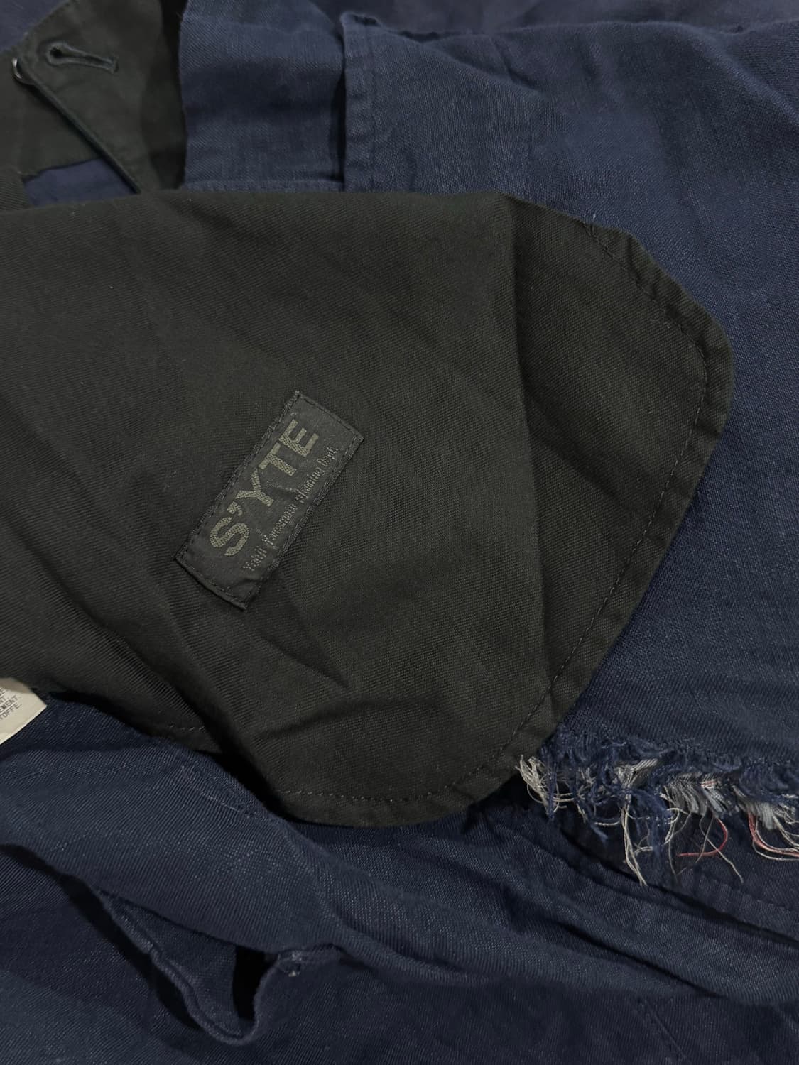 요지야마모토 21SS 랩 레이어드 하카마 팬츠 상품이미지8