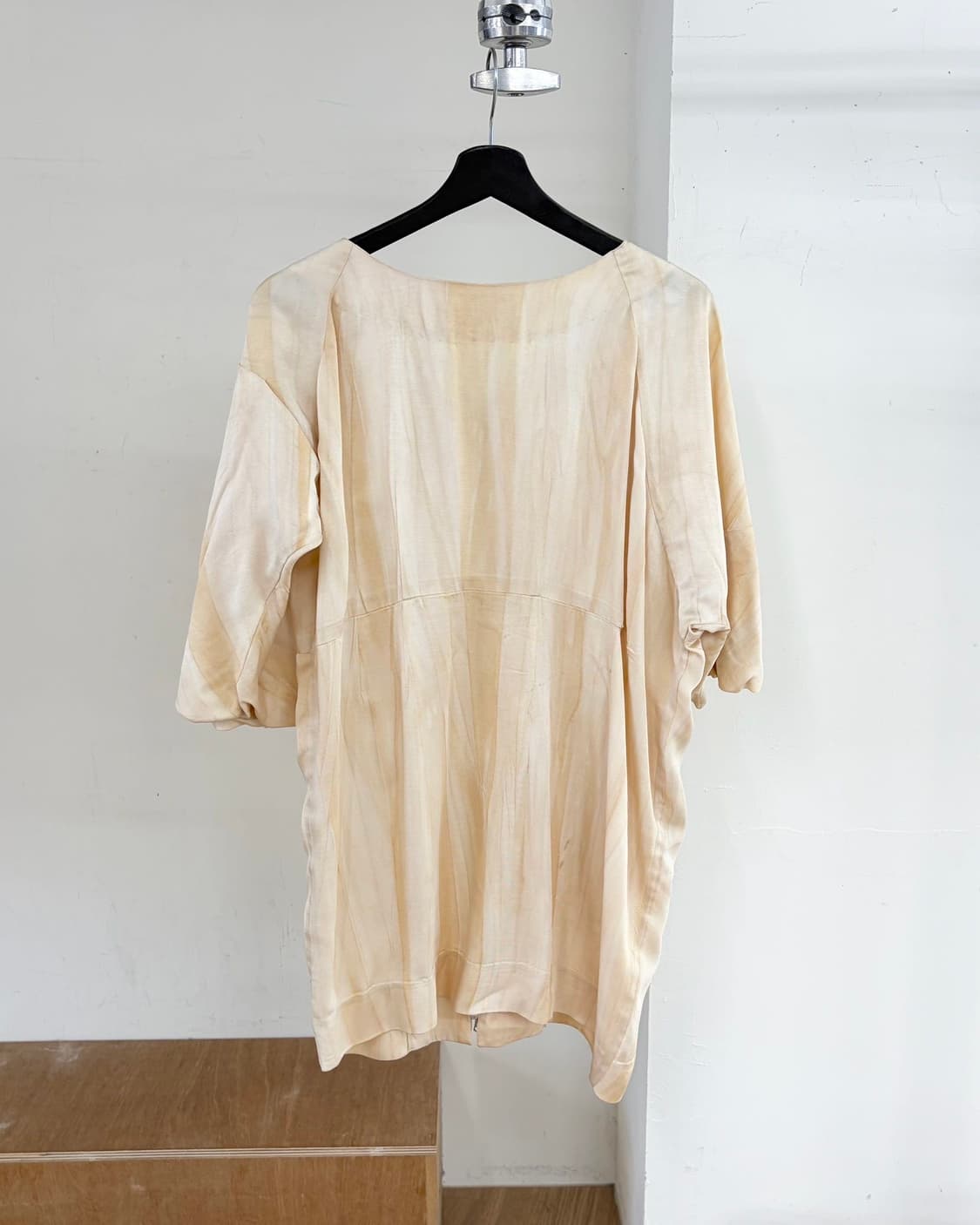 마르니 베이지 패턴 코튼 지퍼 미니 원피스 상품이미지6