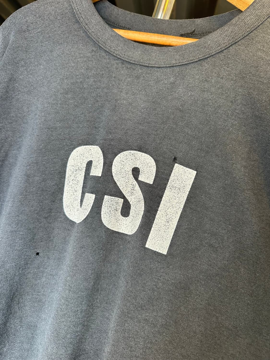 CSI 페이드 프린팅 티셔츠 상품이미지4