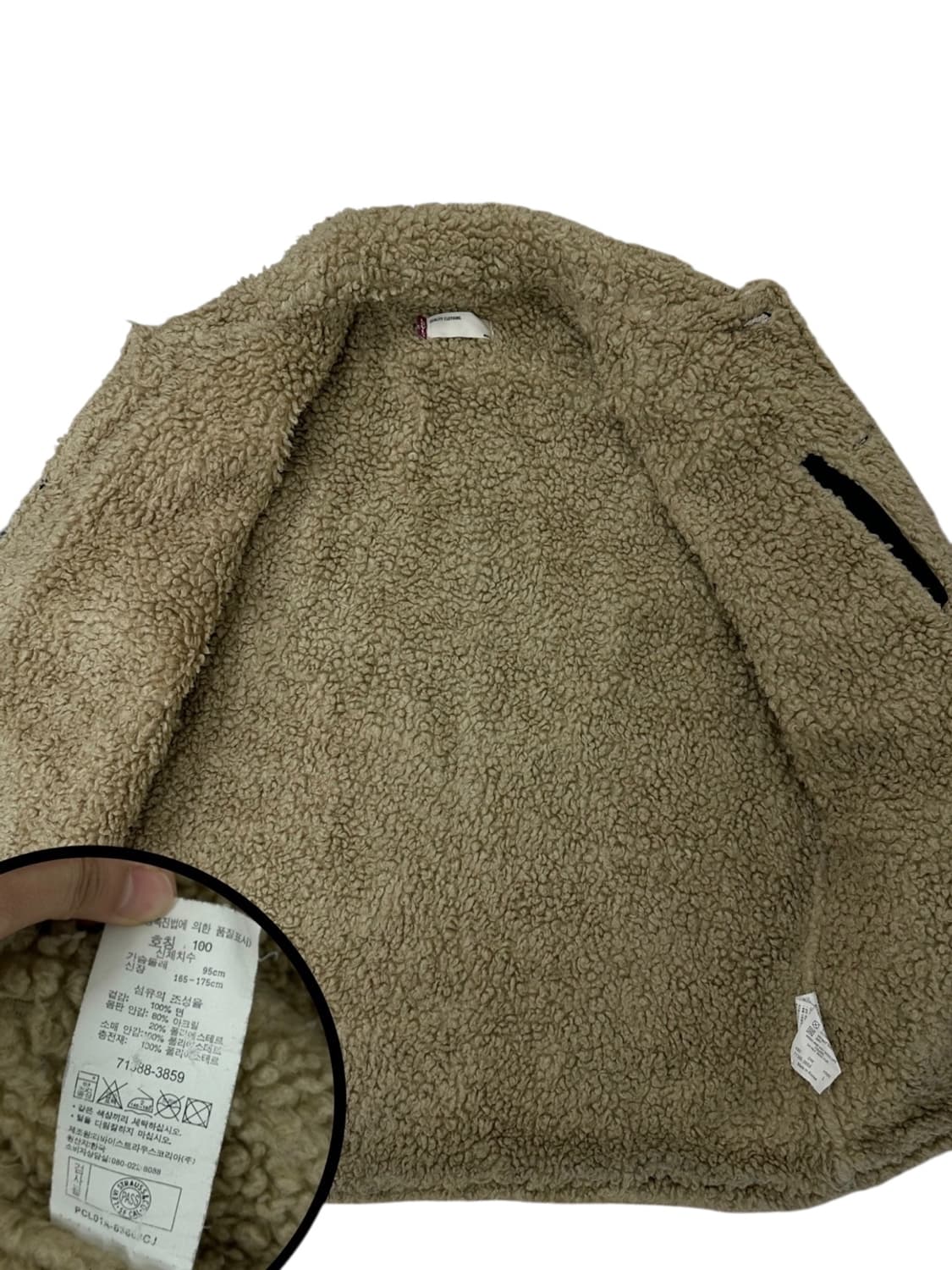 00s 리바이스 덱자켓 블랙 (L)  상품이미지9