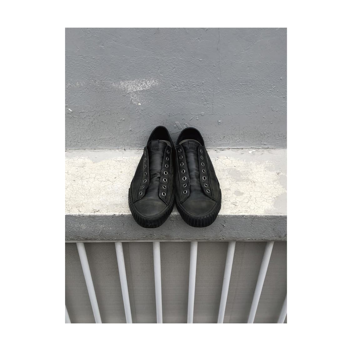 John Varvatos Laceless Calfskin Low Top 상품이미지5