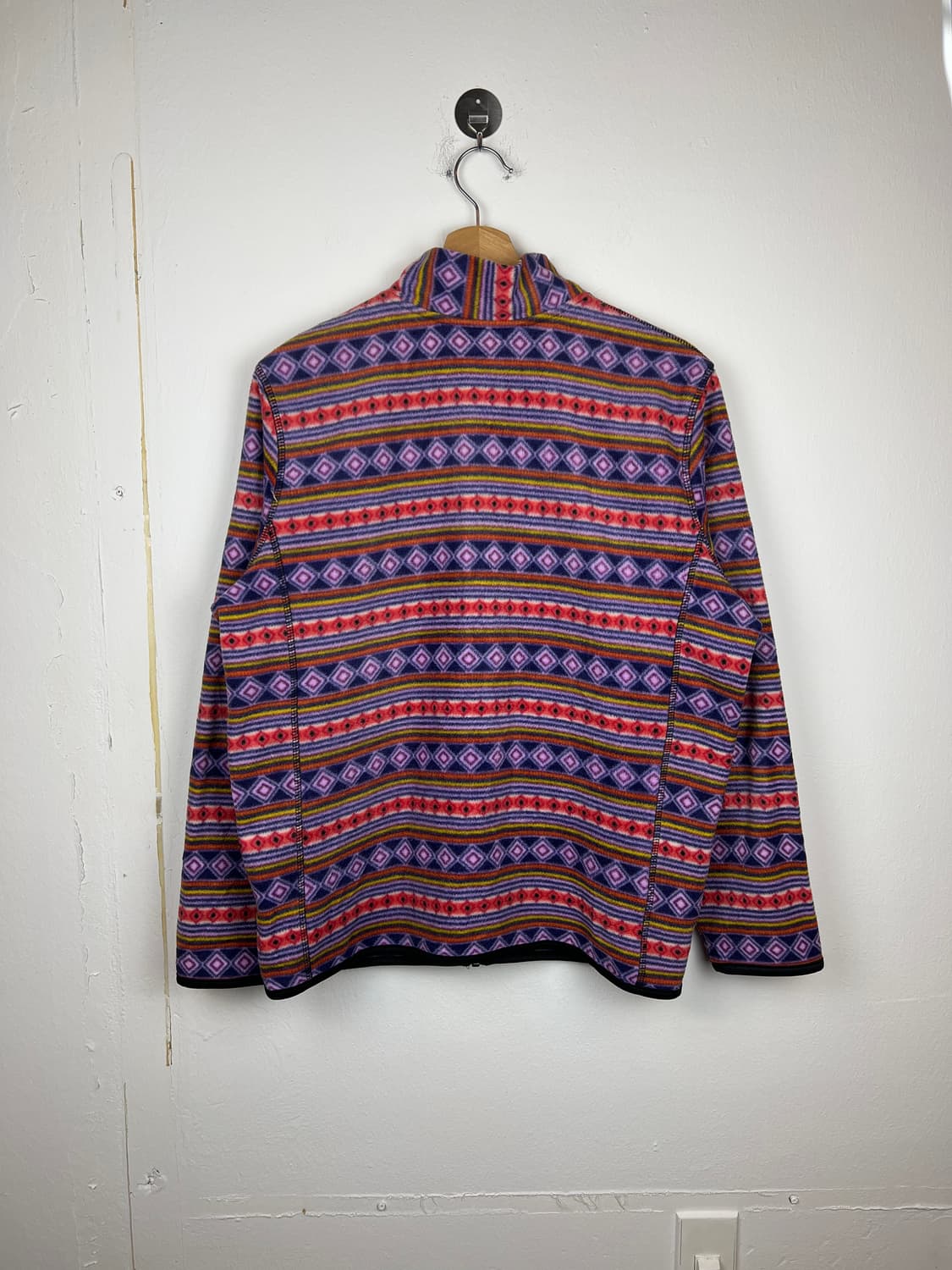 JPN 패턴 플리스 집업 L 상품이미지2