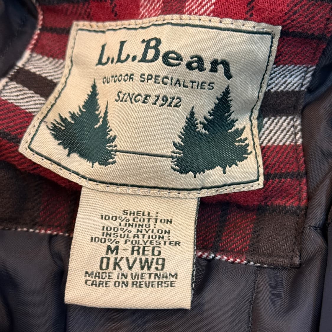 엘엘빈 라이트 퀄팅 셔츠 자켓 M 상품이미지7