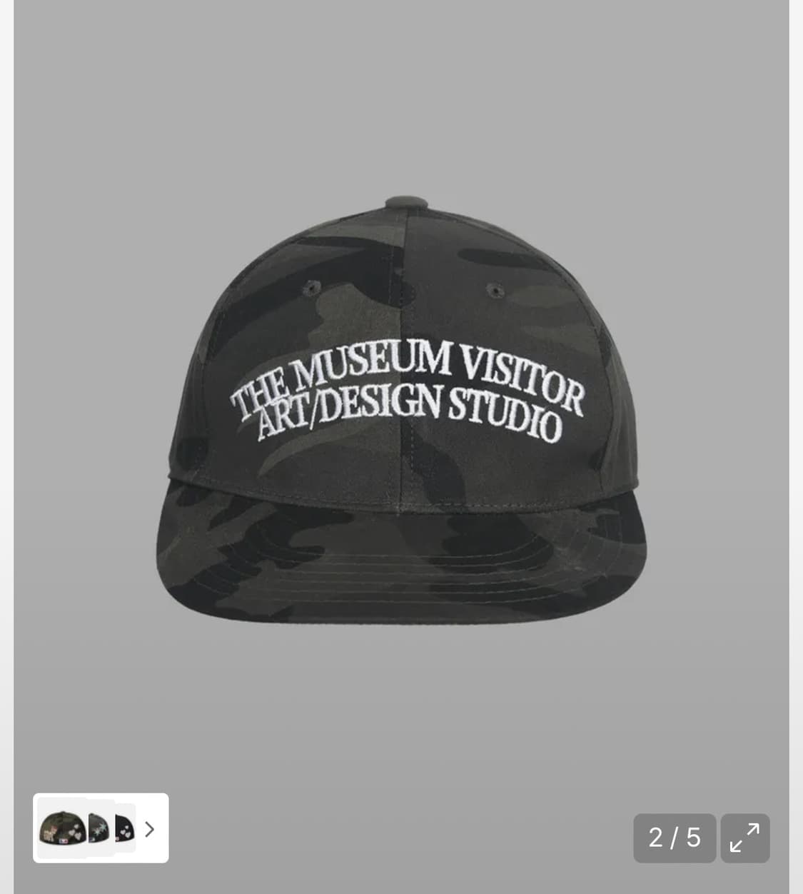 더뮤지엄비지터 모자 상품이미지2