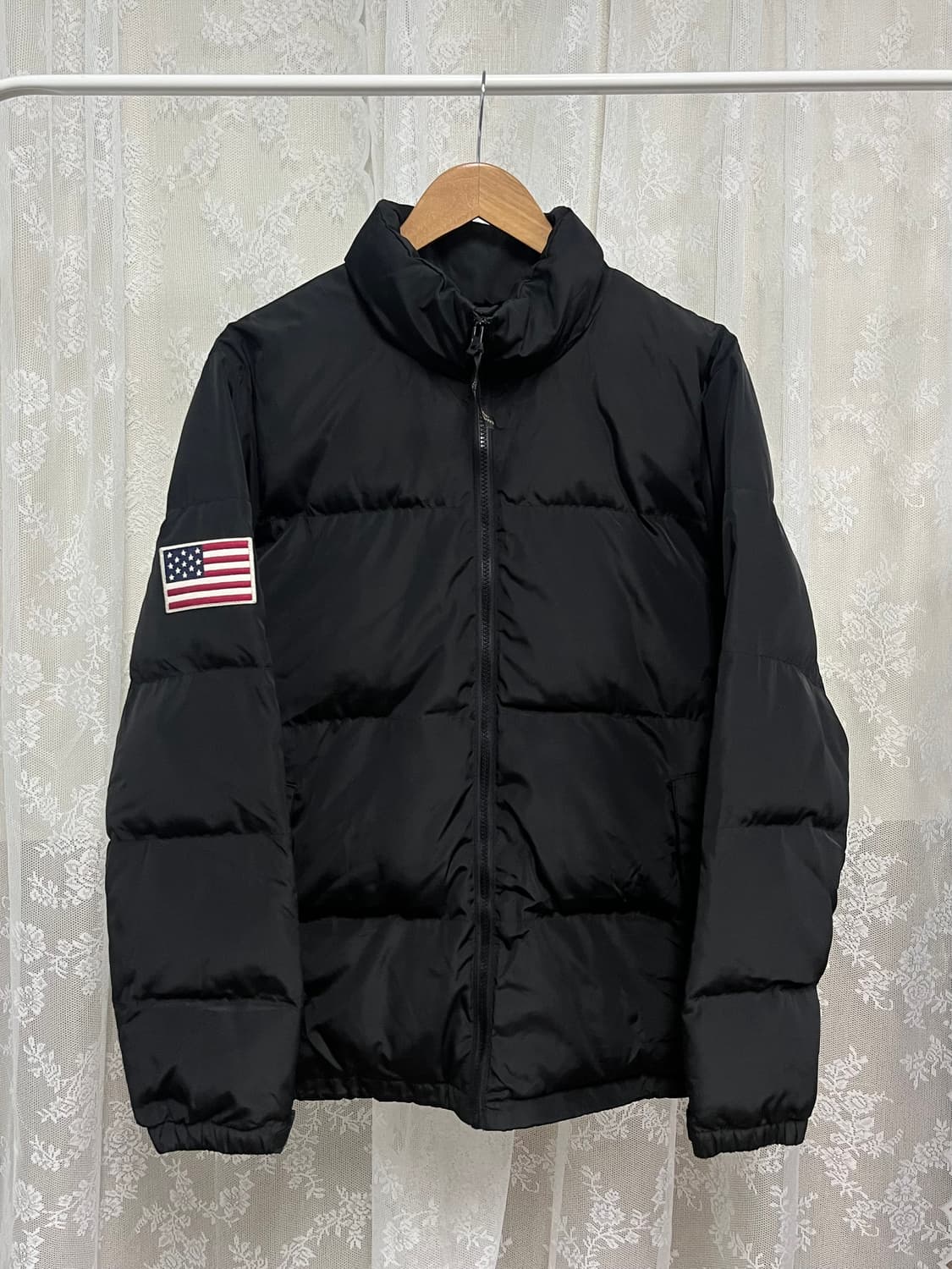 L) 세인트페인 패딩 점퍼 블랙 상품이미지1