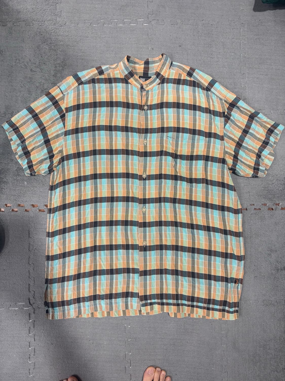 이세이미야케 밴드카라 반팔셔츠 상품이미지1