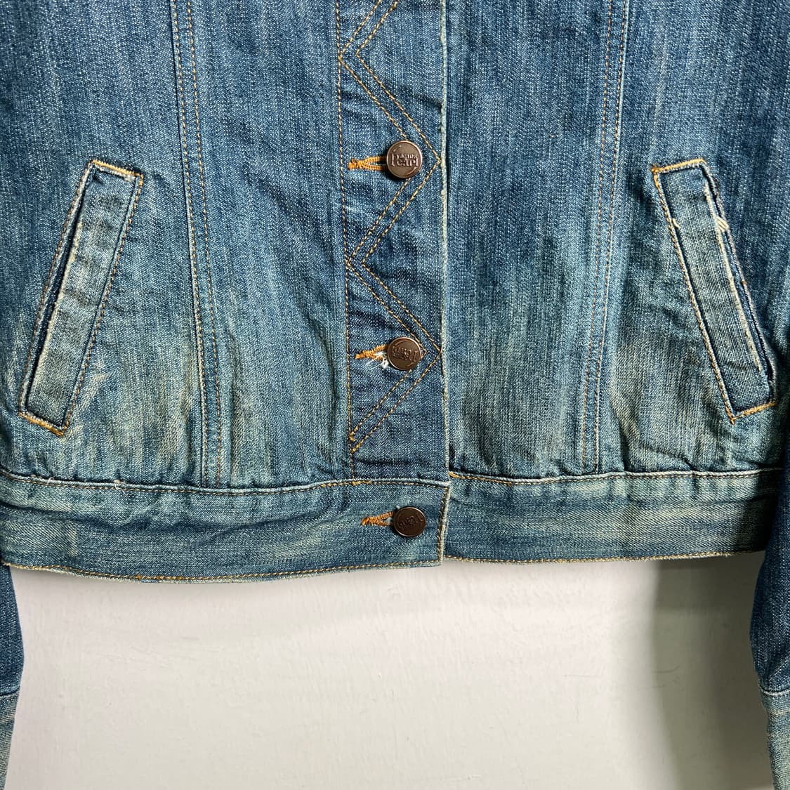 Pearl Jeans 스터드 데님 자켓 M 상품이미지5