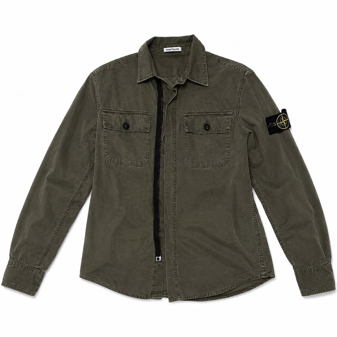 Stone Island Zip Overshirt 상품이미지1