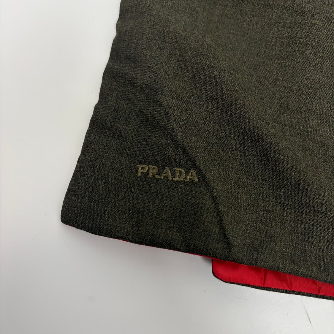 프라다 리버시블 양면 울 나일론 머플러 목도리 상품이미지2