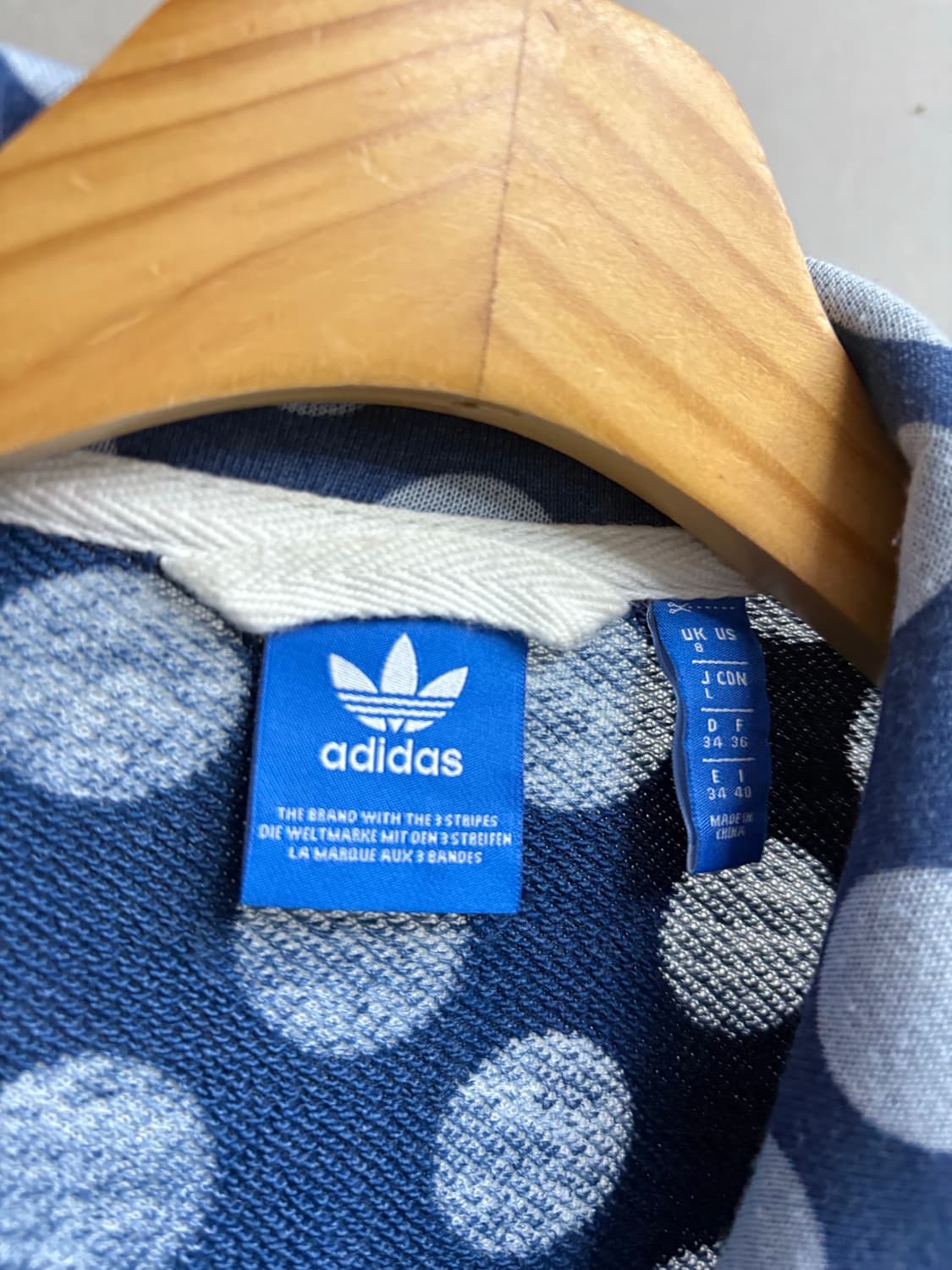 아디다스00s  도트패턴 져지 상품이미지4