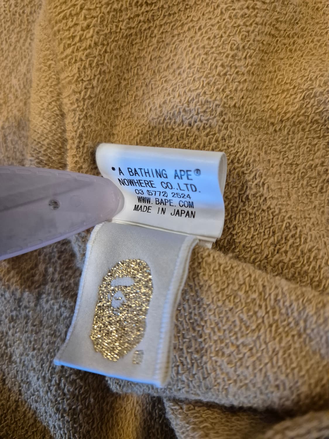 Bape star hoodie zip-up 상품이미지5