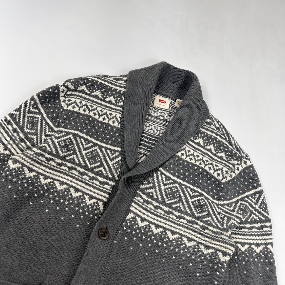 리바이스 노르딕 패턴 니트 가디건 상품이미지2