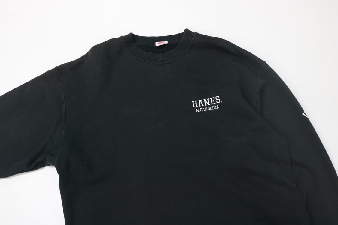 Hanes 헤인즈 빈티지 노스캐롤라이나 레터링 스웨트셔츠 (L) 상품이미지3