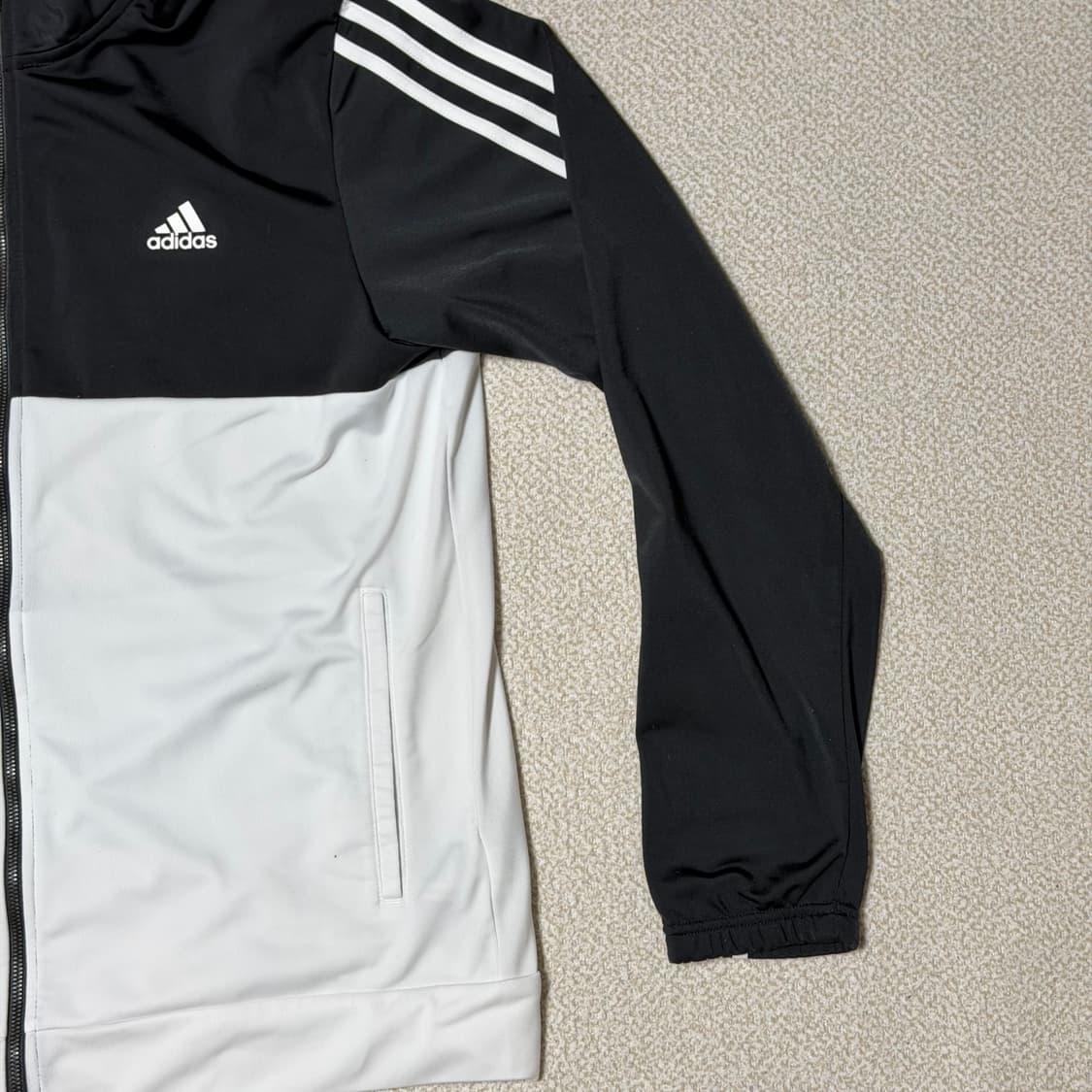 아디다스 L 오레오 블랙 화이트 트랙탑 져지 상품이미지4