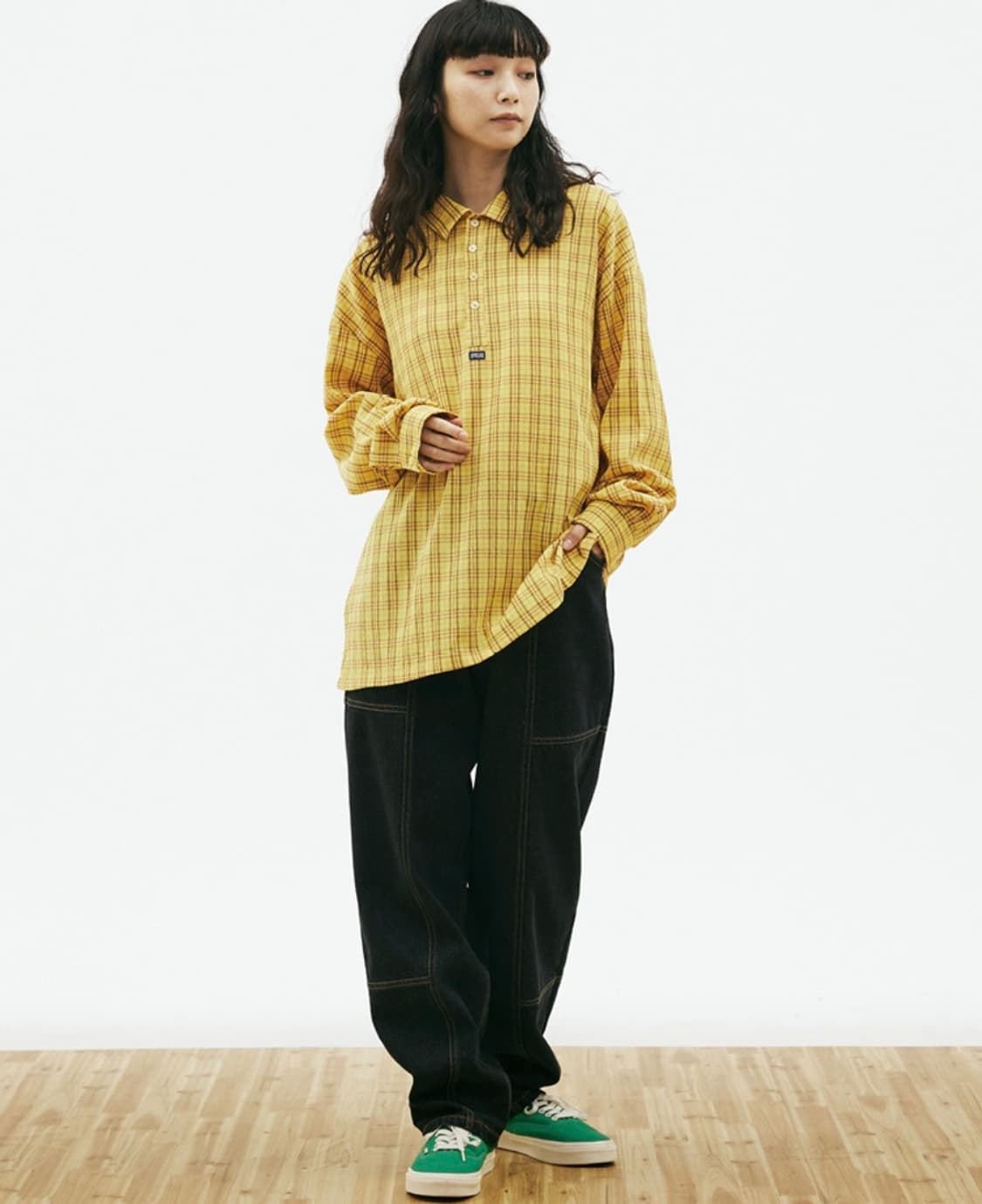 브라운브레스 공용 데님 팬츠 흑청바지 M 상품이미지1