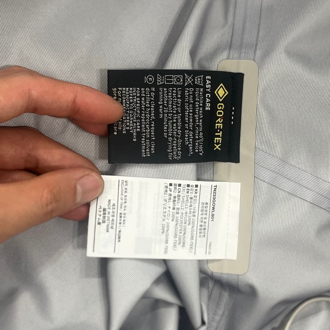 디스이즈네버댓 고어텍스 3L 자켓 그레이 상품이미지6