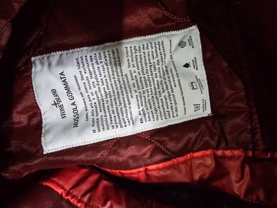 정품 스톤아일랜드 무솔라 고마타 점퍼 자켓 100 / L 상품이미지5