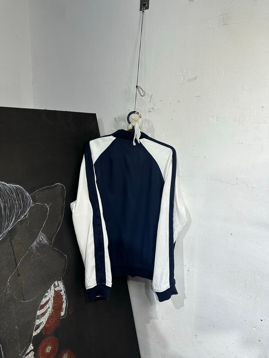 Jpn 일본빈티지 재패니즈 오리엔탈 네이비 블랙 양면 스카잔 자켓 상품이미지10