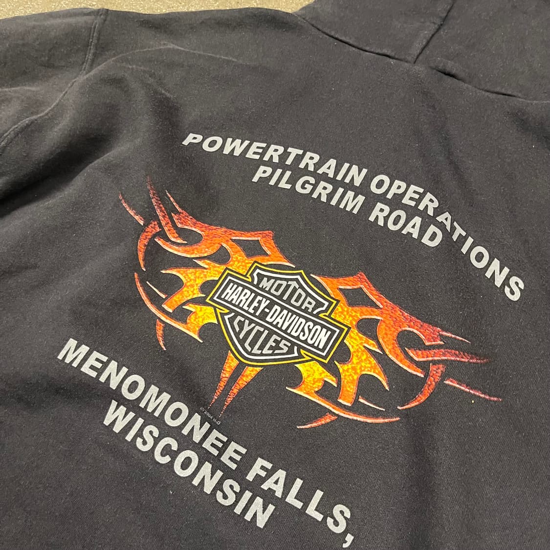 00s 할리데이비슨 플레임 후드 (105) 상품이미지4