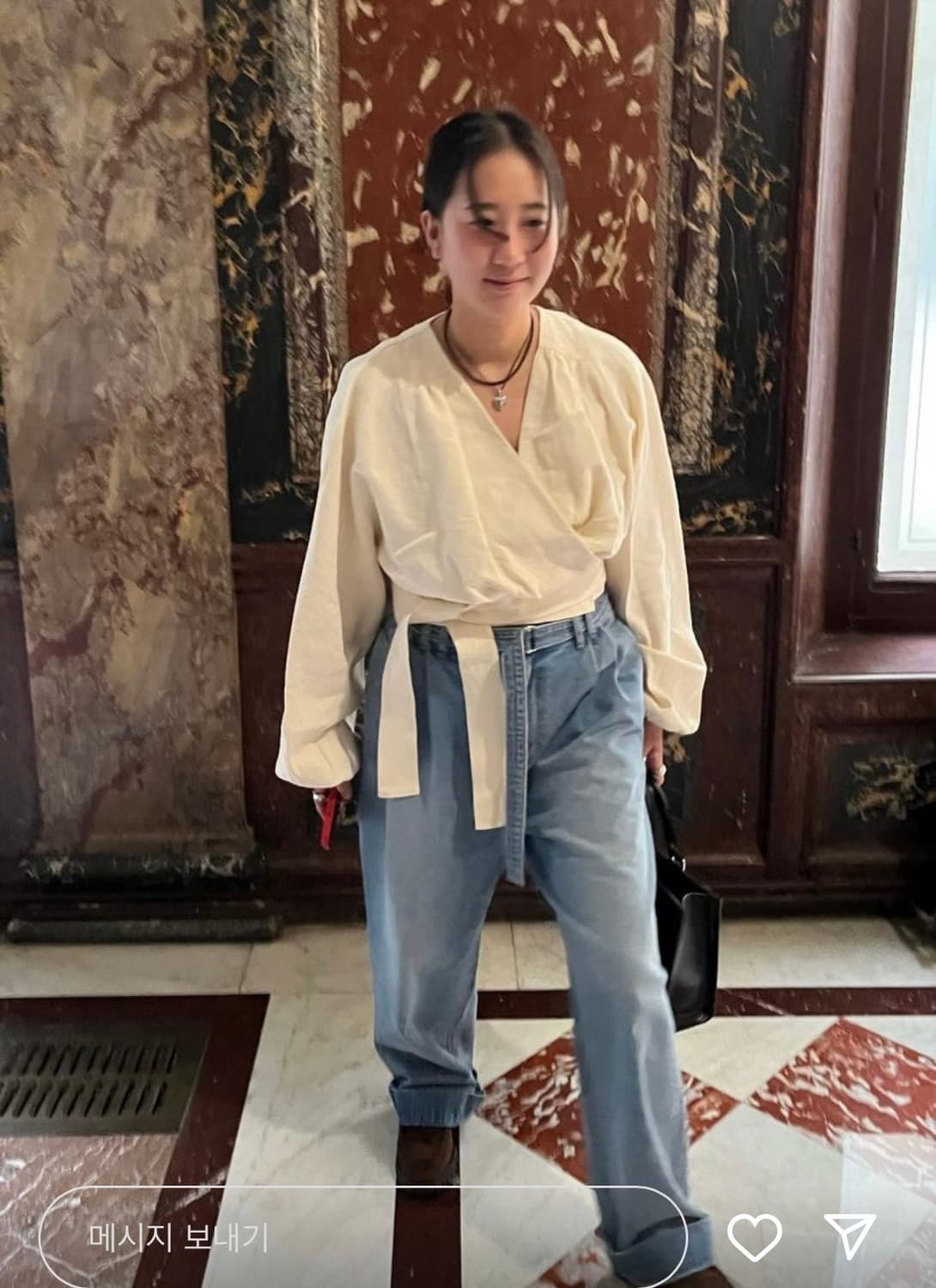 에토스 WAIST STRAP BLOUSE 상품이미지3