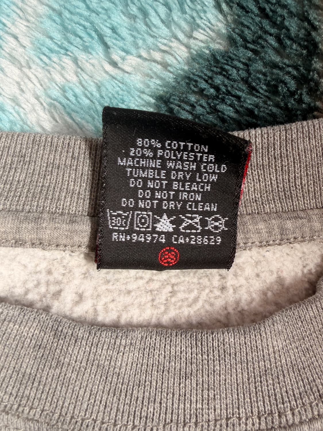 90s 올드 스투시 크라운 맨투맨 상품이미지2