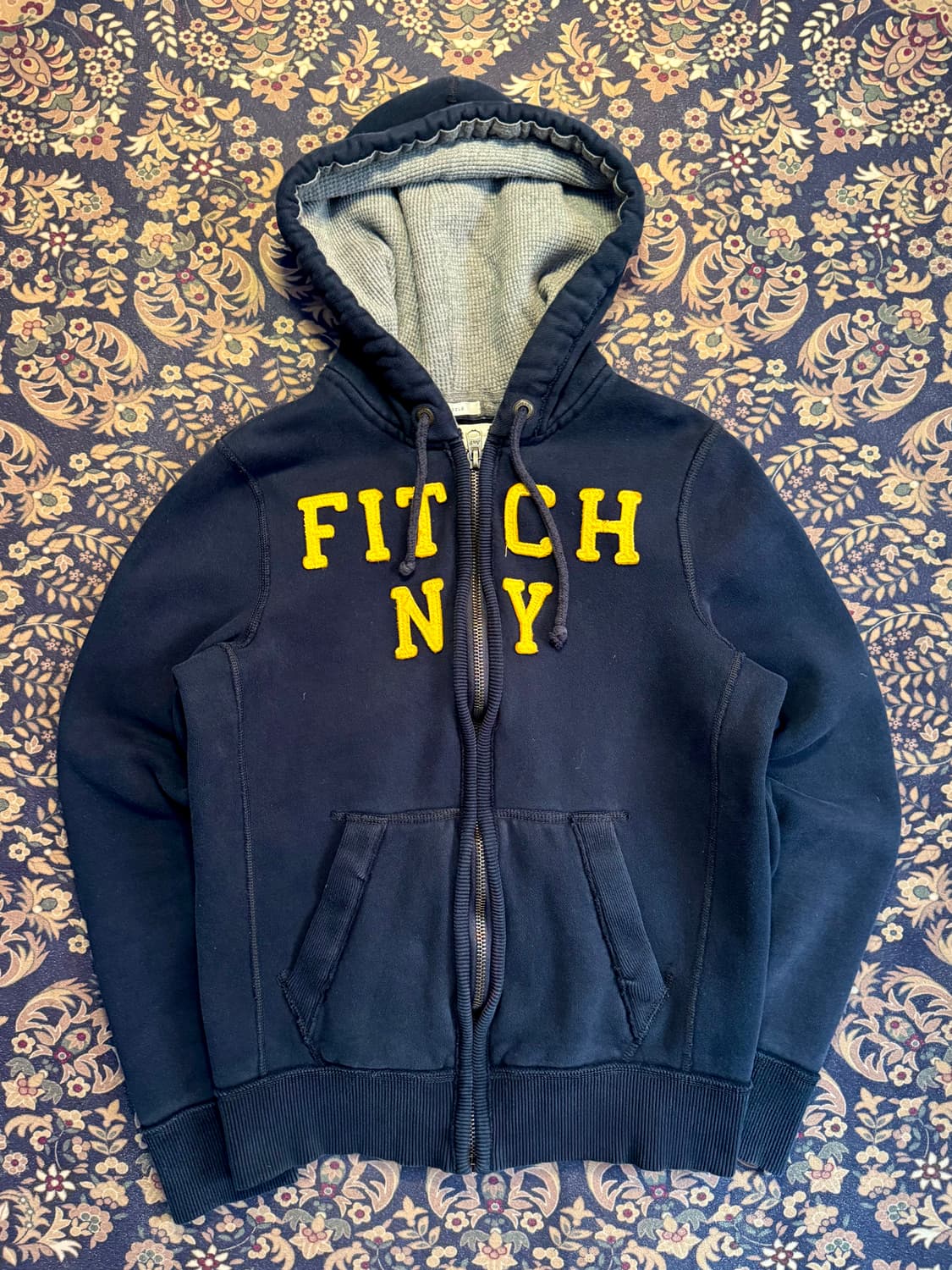 아베크롬비 아플리케 패치 후드집업 상품이미지1