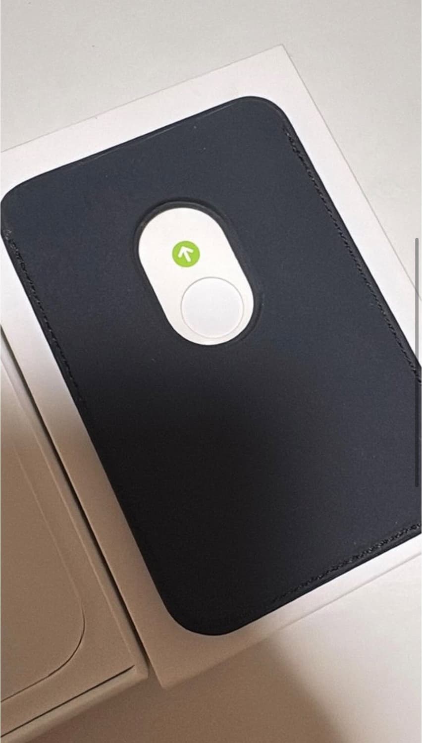 애플 맥세이프 파인우븐 카드지갑 블랙 상품이미지2