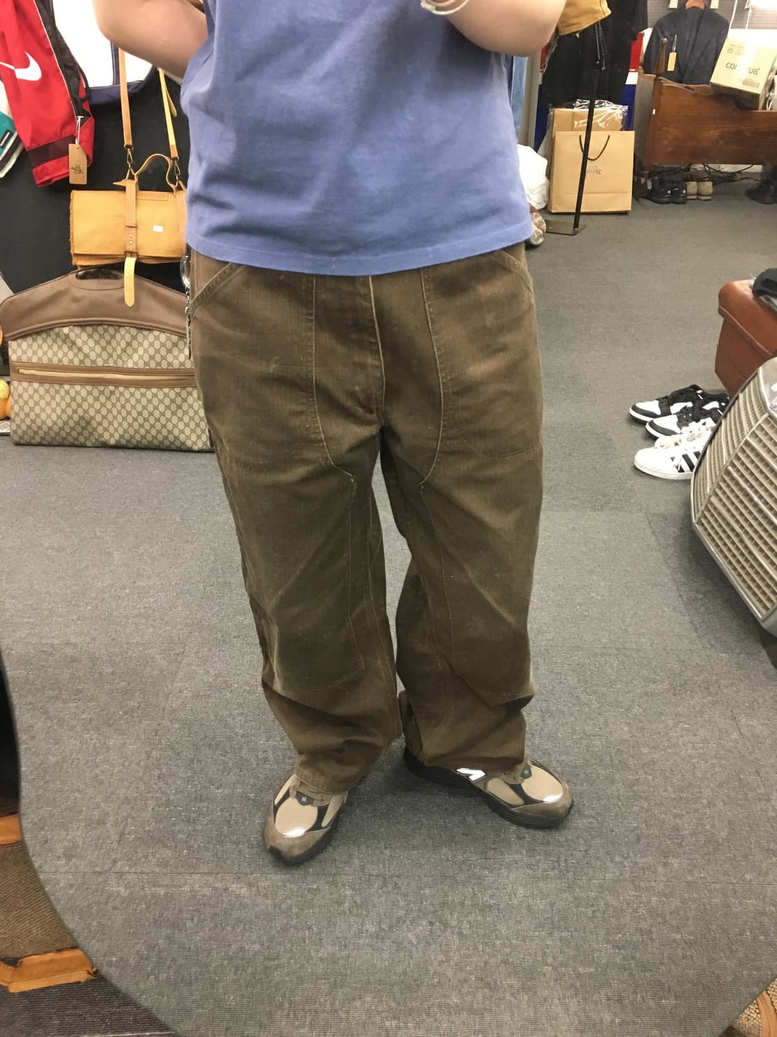 Carhartt 칼하트 브라운 더블니 상품이미지2