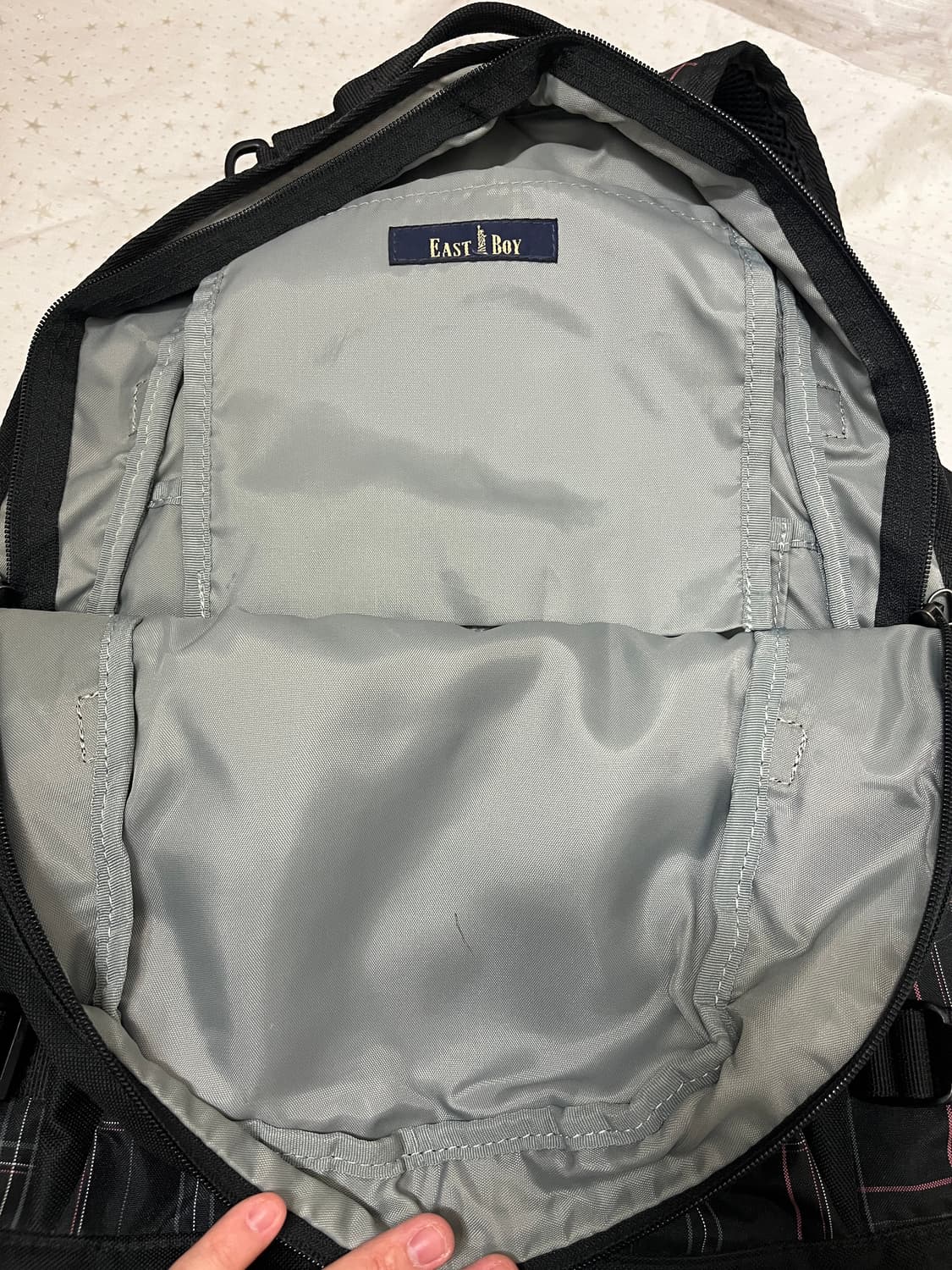 블랙핑크 체크패턴 백팩 + 마이멜로디 🎀 상품이미지10