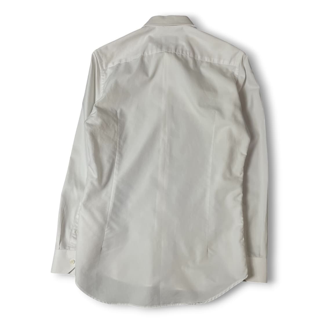 랑방 화이트 슬림핏 긴팔 셔츠 95 상품이미지3