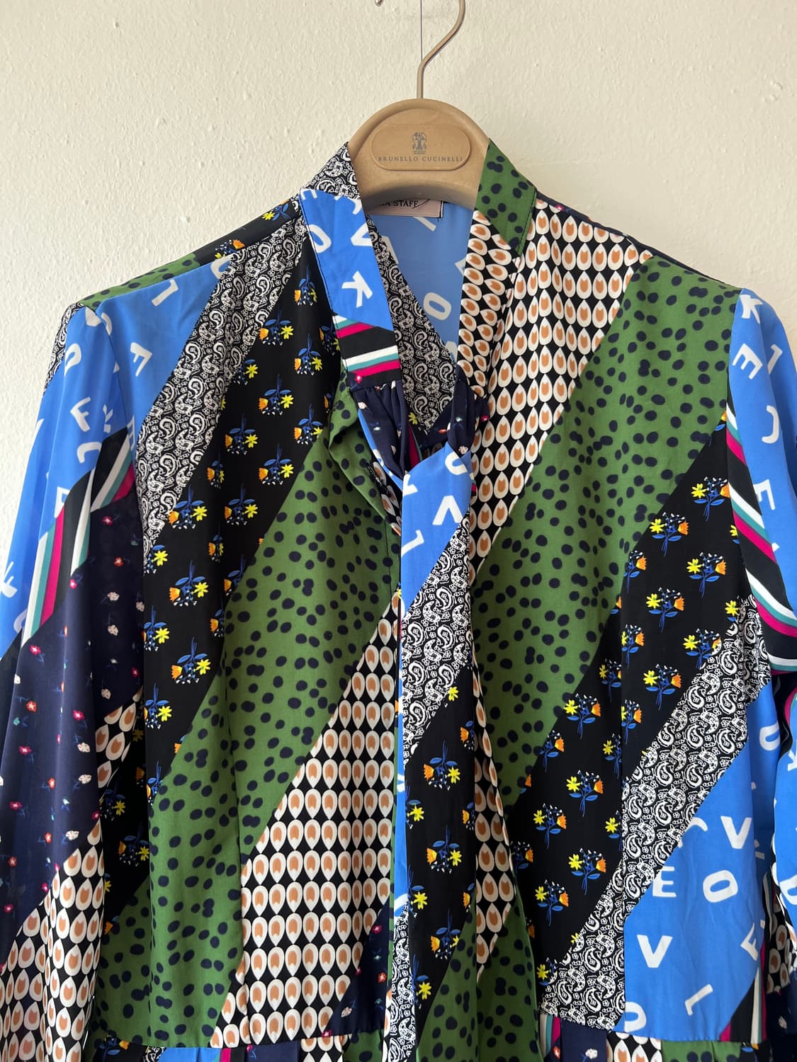 율미아스텝 ULMIA STAFF 여성 패턴원피스 플리츠원피스 상품이미지1