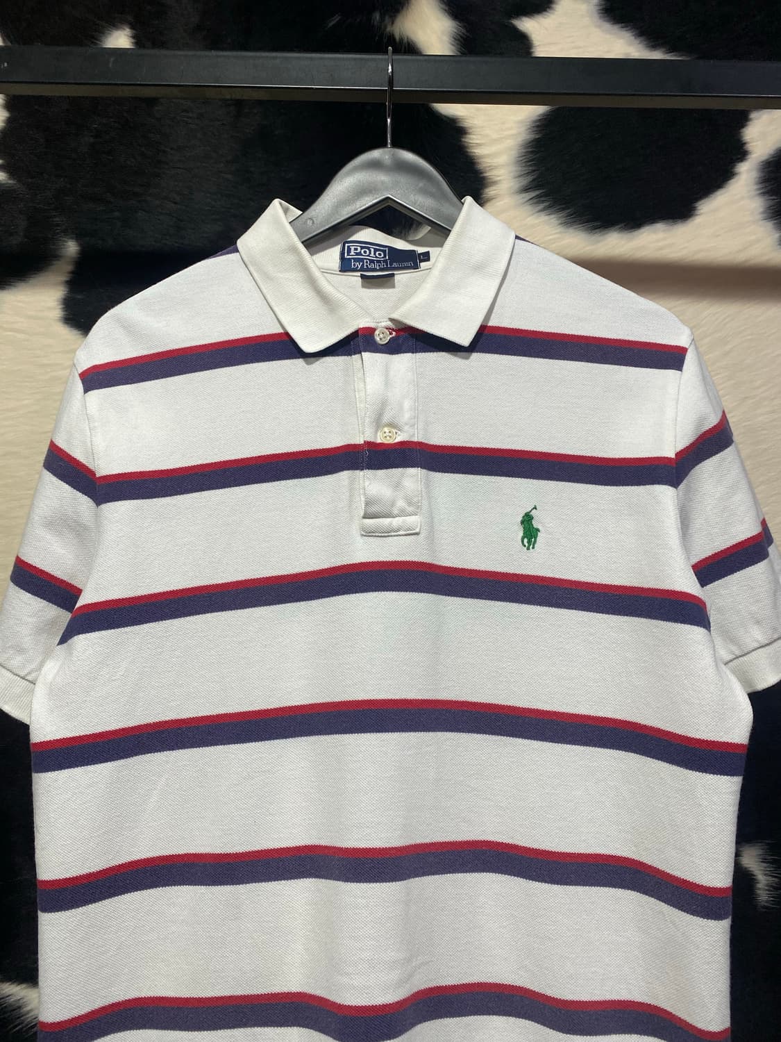 Polo Ralph Lauren 프레피 스트라이프 반팔 티셔츠 상품이미지2