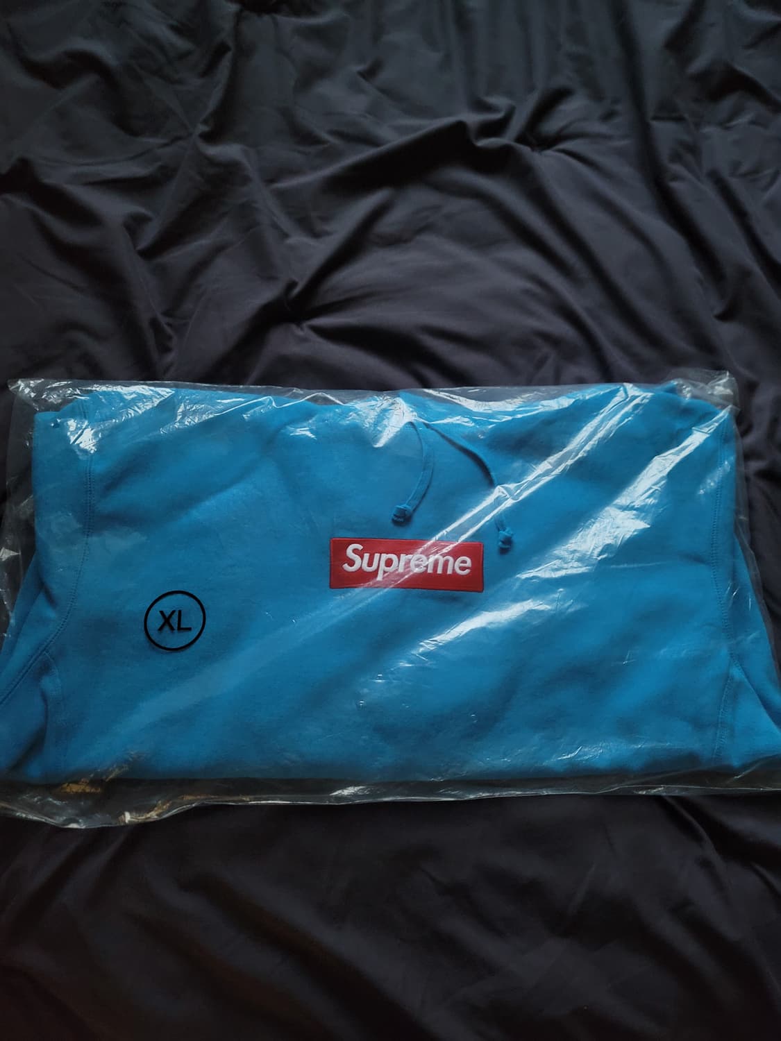 [XL]슈프림 25FW 박스로고 후드 시안 / 하빨 상품이미지6