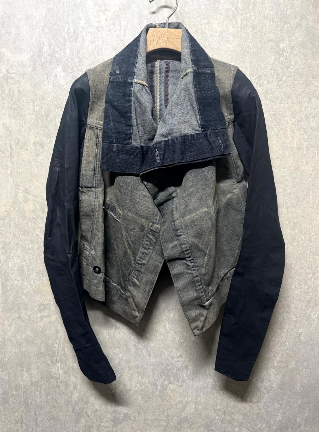 M / Rick Owens 릭오웬스 팔가죽 데님 나스카 자켓 상품이미지1