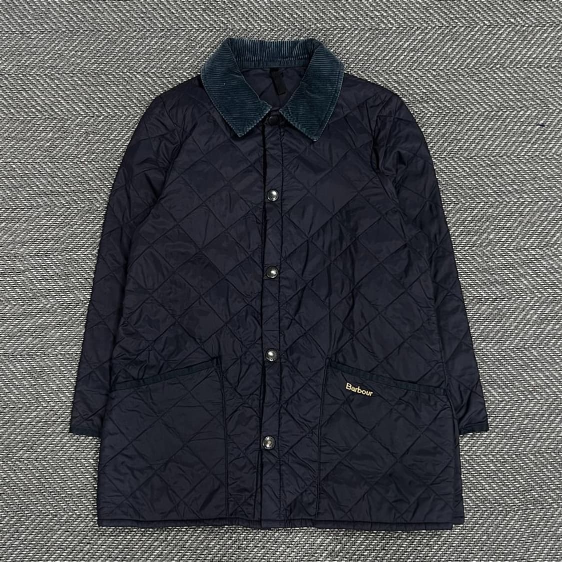 바버 코듀로이카라 퀼팅 헌팅자켓  v1242 상품이미지1