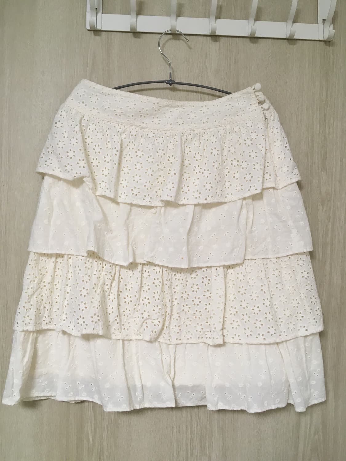 봄 모리 캉캉 미디 스커트 상품이미지1