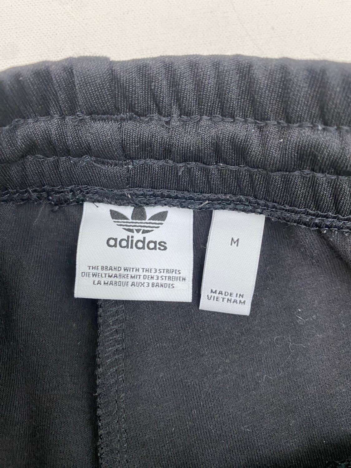 아디다스 삼선 트레이닝 바지 블랙 M 상품이미지4